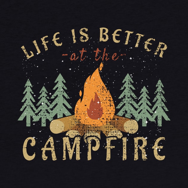 Camping - Life Is Better By The Campfire by Shiva121